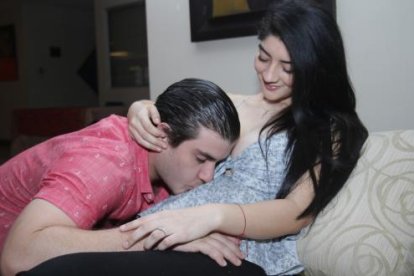 La parejita tiene un año de noviazgo y planean casarse en el futuro.