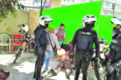 Los comerciantes de Chiriyacu ayudaron a la víctima hasta que llegara la ambulancia.