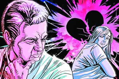 A esposa ya no le hacen cariñitos.