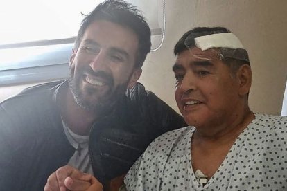Leopoldo Luque, médico de Diego Maradona.