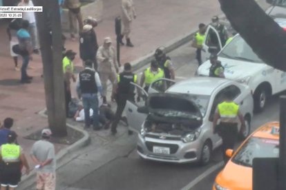 Los implicados fueron detenidos cerca de donde cometieron el robo.