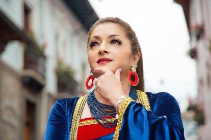 La cantante Paulina Tamayo es una de las artistas que realizará un evento para celebrar a Quito, ciudad que la vio nacer.
