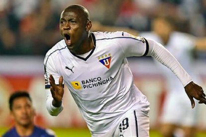 El colombiano Martínez Borja sigue de líder en la tabla de goleadores