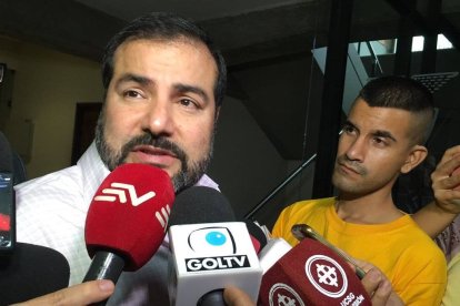 Carlos Manzur sugirió a la LigaPro, que se ponga una denuncia en la Fisalía.