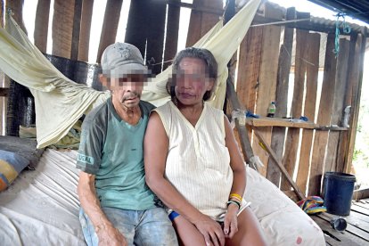 Mosquito y su pareja viven en una humilde casita de madera, en medio de la pobreza y de un montón de gatos.