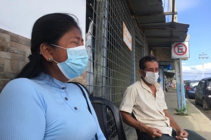 La viuda y su suegro piden esclarecer asesinato de Orlando Chóez.