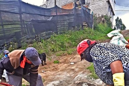 Los vecinos se pusieron manos a la obra para lograr tener un lugar más confortable.