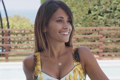 Antonela Roccuzzo es la esposa de Lionel Messi.
