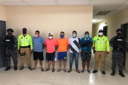 Los sospechosos fueron detenidos esta madrugada.