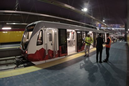 Todos los trenes están en la capital y se realizan las pruebas de funcionamiento.