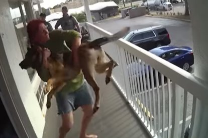 La mujer fue arrestada por crueldad animal