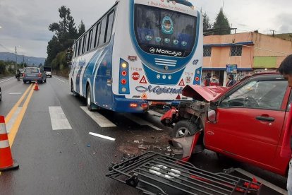 Una persona resultó herida en el siniestro vial.