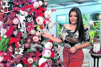 Priscila Tomala recuerda con una sonrisa el regalo que un presentador le dio en una pasada Navidad