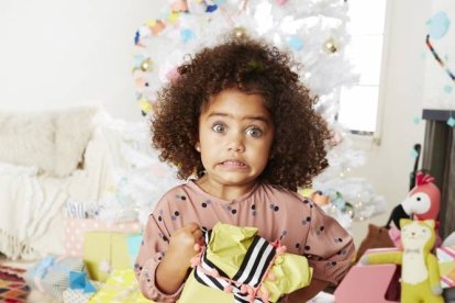 Los niños pueden sentir frustración cuando no reciben los regalos soñados.