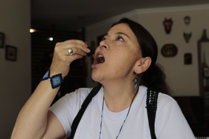 Valbuena empeoró de salud durante la pandemia y volvió a tomar cannabis medicinal.