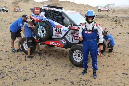 Sebastián Guayasamín se encuentra listo para debutar en la categoría de superligeros en su séptimo rally Dakar.