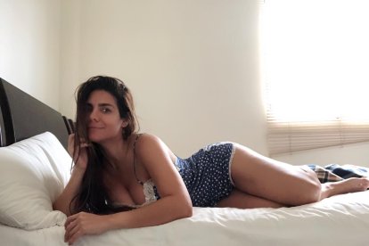 La actriz y modelo luce su figura