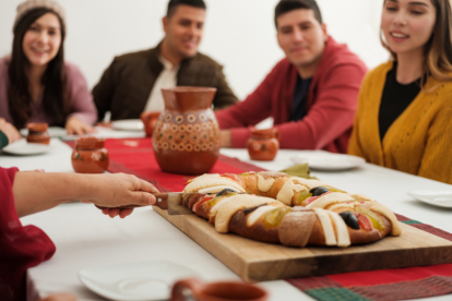 La rosca de reyes se consume en las principales ciudades del país.