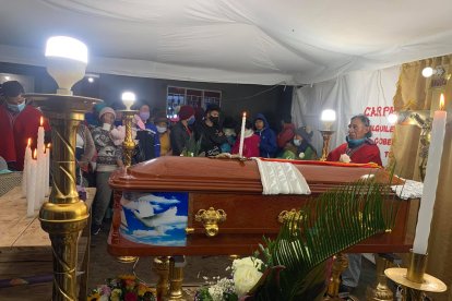 Estaba previsto que el sepelio se realice en Poaló, provincia de Cotopaxi.