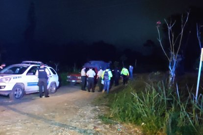 El operativo se realizó en la vía que conduce a la parroquia Puerto Limón, de Santo Domingo.