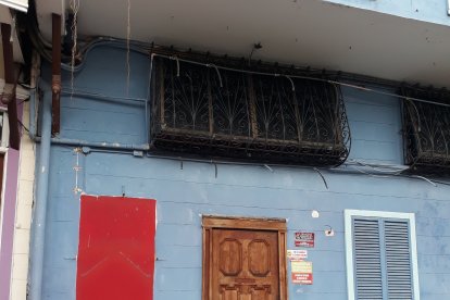 El local estaba ubicado en el barrio Las Peñas.