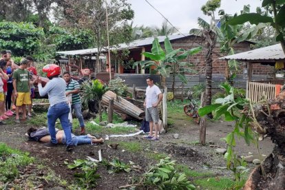 Neil Moreira Anchundia murió en el acto.