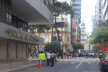 La fiscalía está ubicada en las calles Víctor Manuel Rendón y Córdova, centro de Guayaquil.