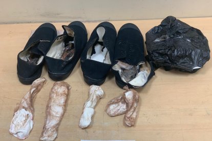 Casi a diario la policía detecta droga que es enviada al extranjero mediante encomiendas.