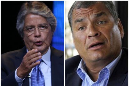 Lasso y Correa protagonizaron un nuevo 'pito' en redes sociales.