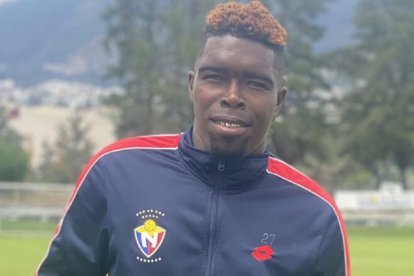 Michael Carcelen llega procedente de El Nacional. Es oriundo de Imbabura