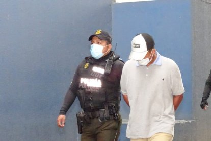 Uno de los detenidos