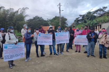 Habitantes de la zona piden que no se contamine la parroquia.