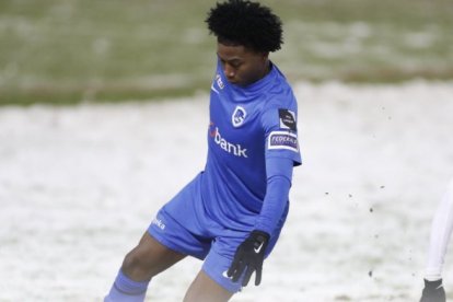 Ángelo Preciado estuvo en cancha hasta los 53 minutos, en la derrota del Genk.