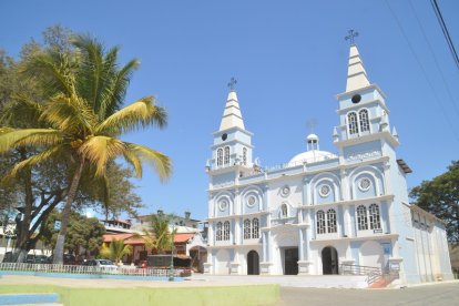 El templo de Zapotilllo, cantón de la provincia de Loja.