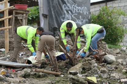 El cuerpo de Javier Peñafiel Pacheco quedó cerca del estero Salado.