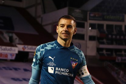Adrián Gabbarini fue titular en 29 de los 32 juegos de los albos en la LigaPro de 2020.