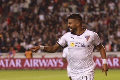 Rodrigo Aguirre fue el goleador de Liga de Quito en 2019, pero la temporada anterior tuvo poco protagonismo por sanciones y lesiones.