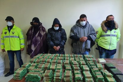 Los detenidos son de varias nacionalidades.