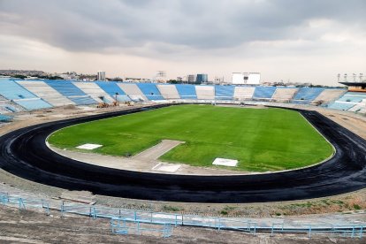 El estadio Modelo Alberto Spencer está listo para recibir a los dos equipos