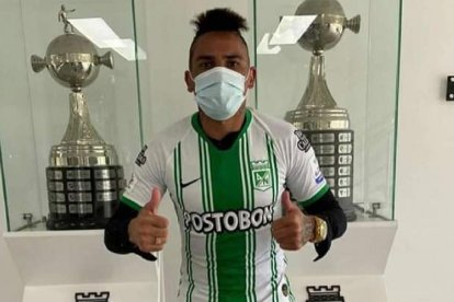 Jonathan Alvez, se fue con sus 'locuras' al Atlético Nacional de Colombia