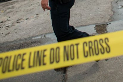 El sospechoso fue detenido por el acto violento.