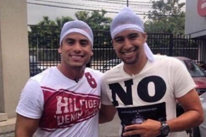 Efraín Ruales y Christian Noboa fueron amigos de años.