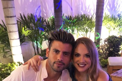 La última foto que se tomaron, en el cumple de Verito, el 9 de diciembre pasado.