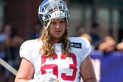 El jugador de fútbol americano acusado de asesinar a su novia.