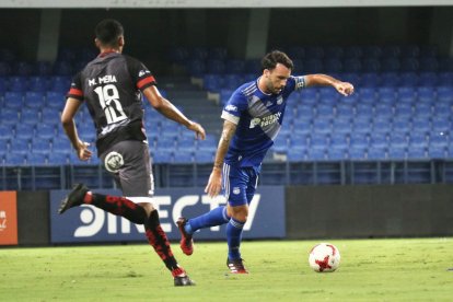 En empate terminó el partido ante Técnico Universitario.