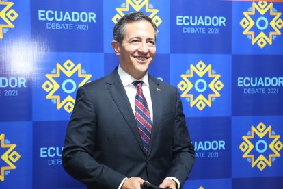 El candidato por el movimiento AMIGO Pedro José Freile.