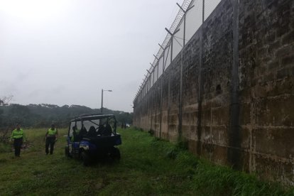 Los agentes iniciaron la búsqueda tras conocerse de la fuga del interno.