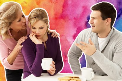 Hay una suegrita que anda metida en todo.