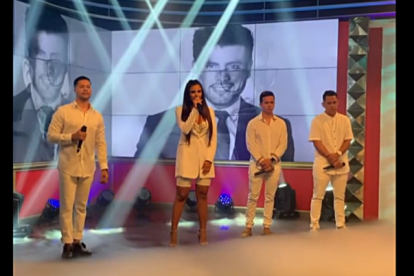 Los artistas que le dedicaron el tema al popular actor y presentador asesinado la semana pasada.