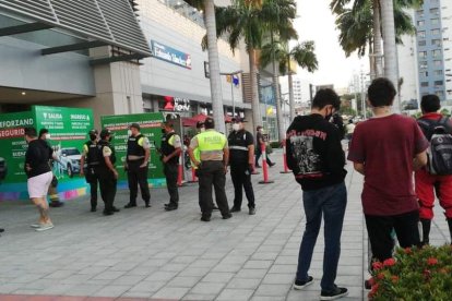En una cafetería de un centro comercial fue asesinado 'Rasquiña'.